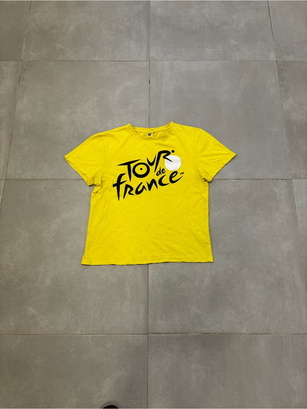 Tour de France Yellow Graphic Tee - Women's Top